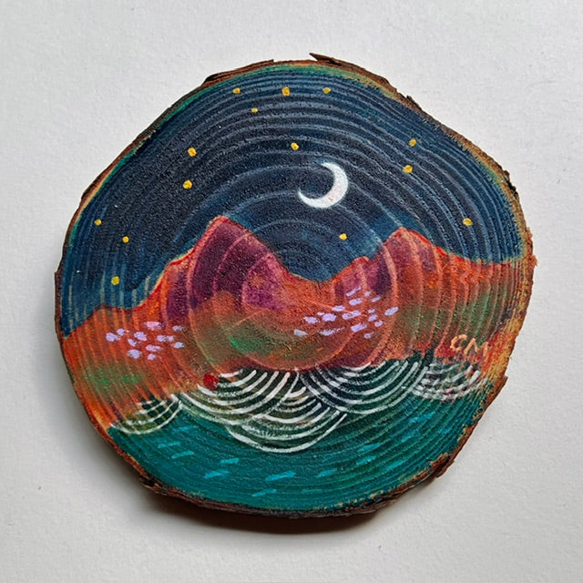Mini Mountain Painting