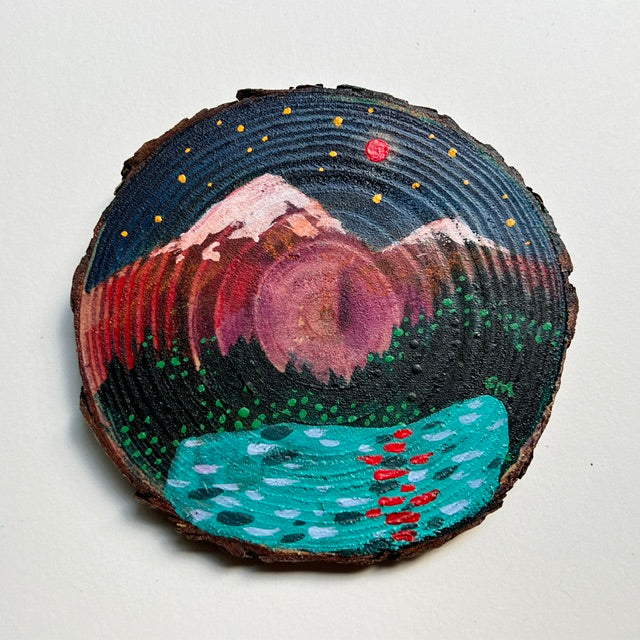 Mini Mountain Painting