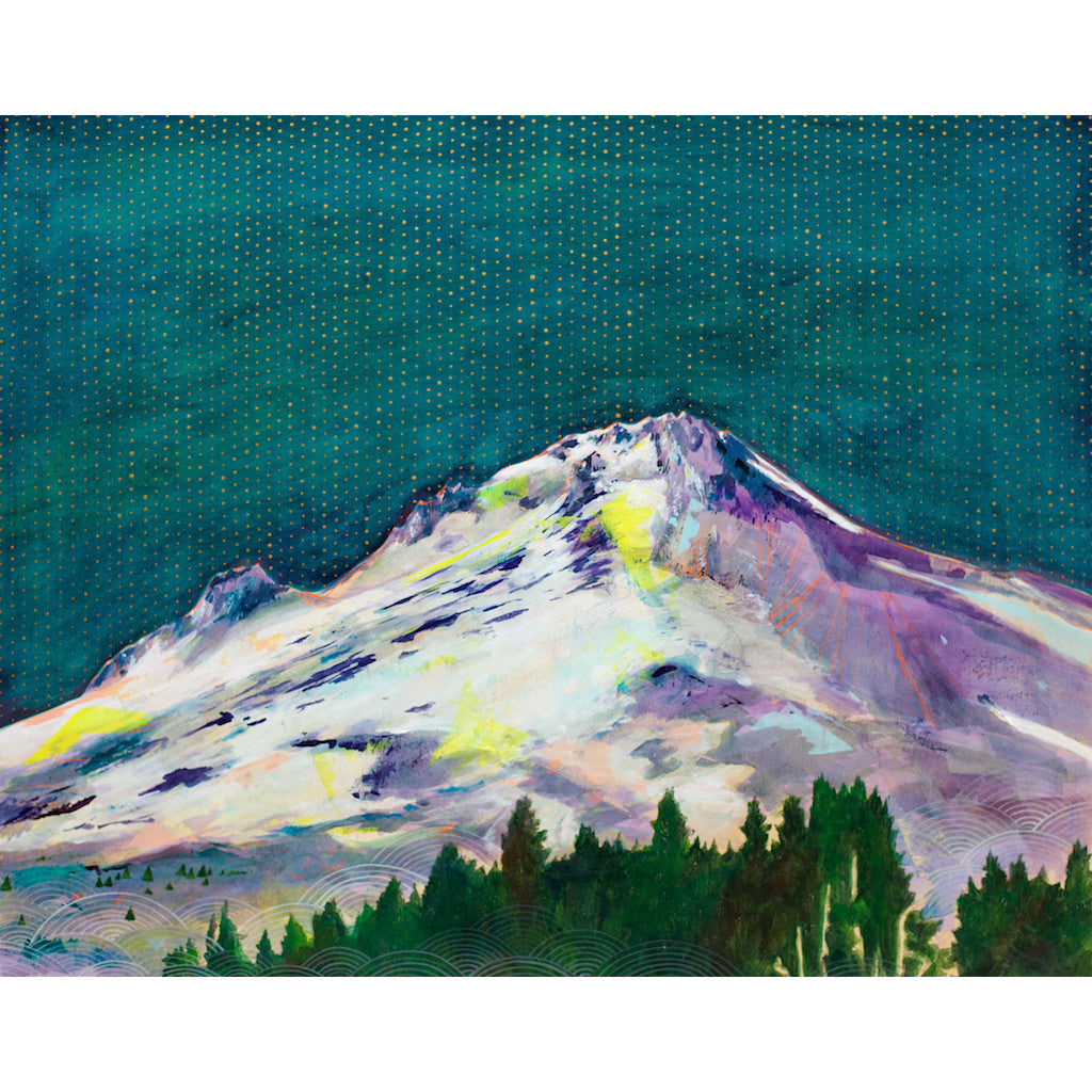 Mt Hood painting