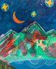 mountains and stars
